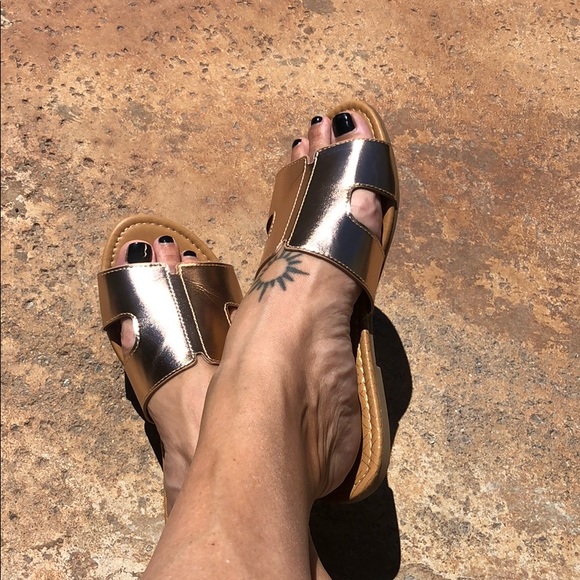 Rose gold sandals - Picture 5 of 5